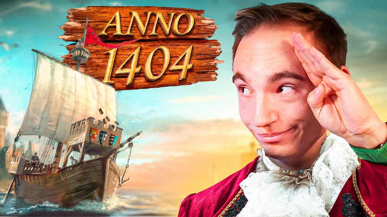 YouTube-Thumbnail: Anno 1404 Stream-Highlights